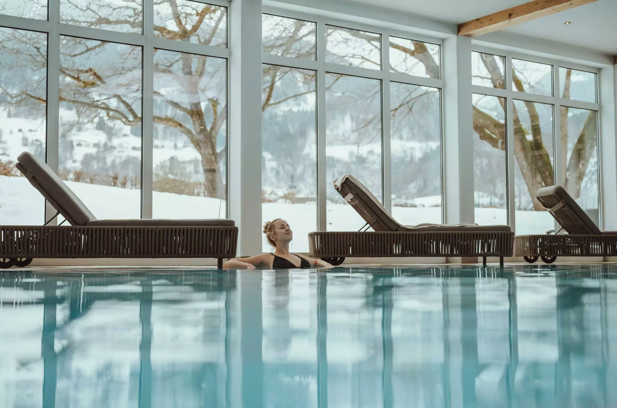 Wasserwelt in der Vitalquelle Montafon – Eintauchen