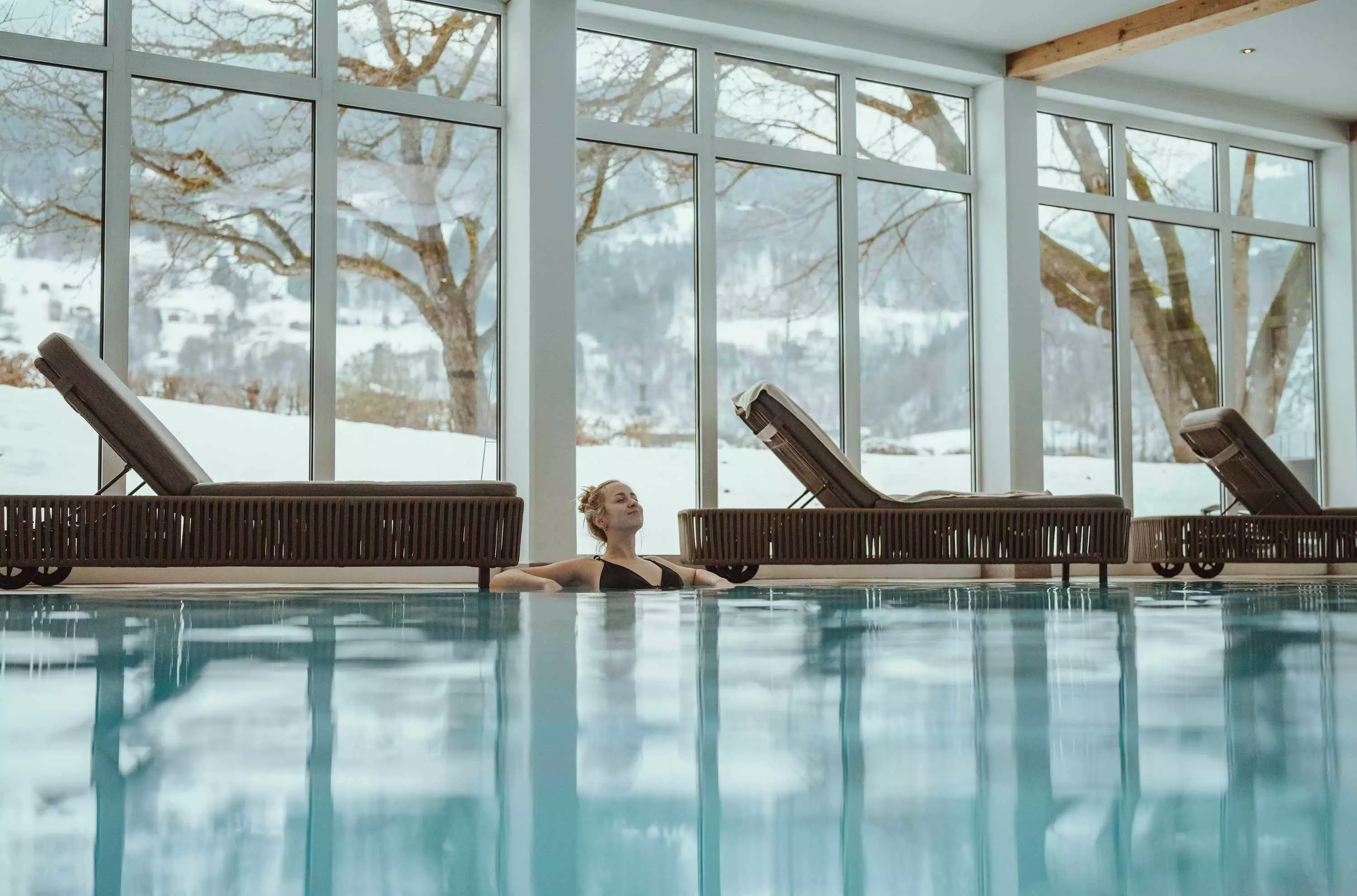 Wasserwelt in der Vitalquelle Montafon – Eintauchen