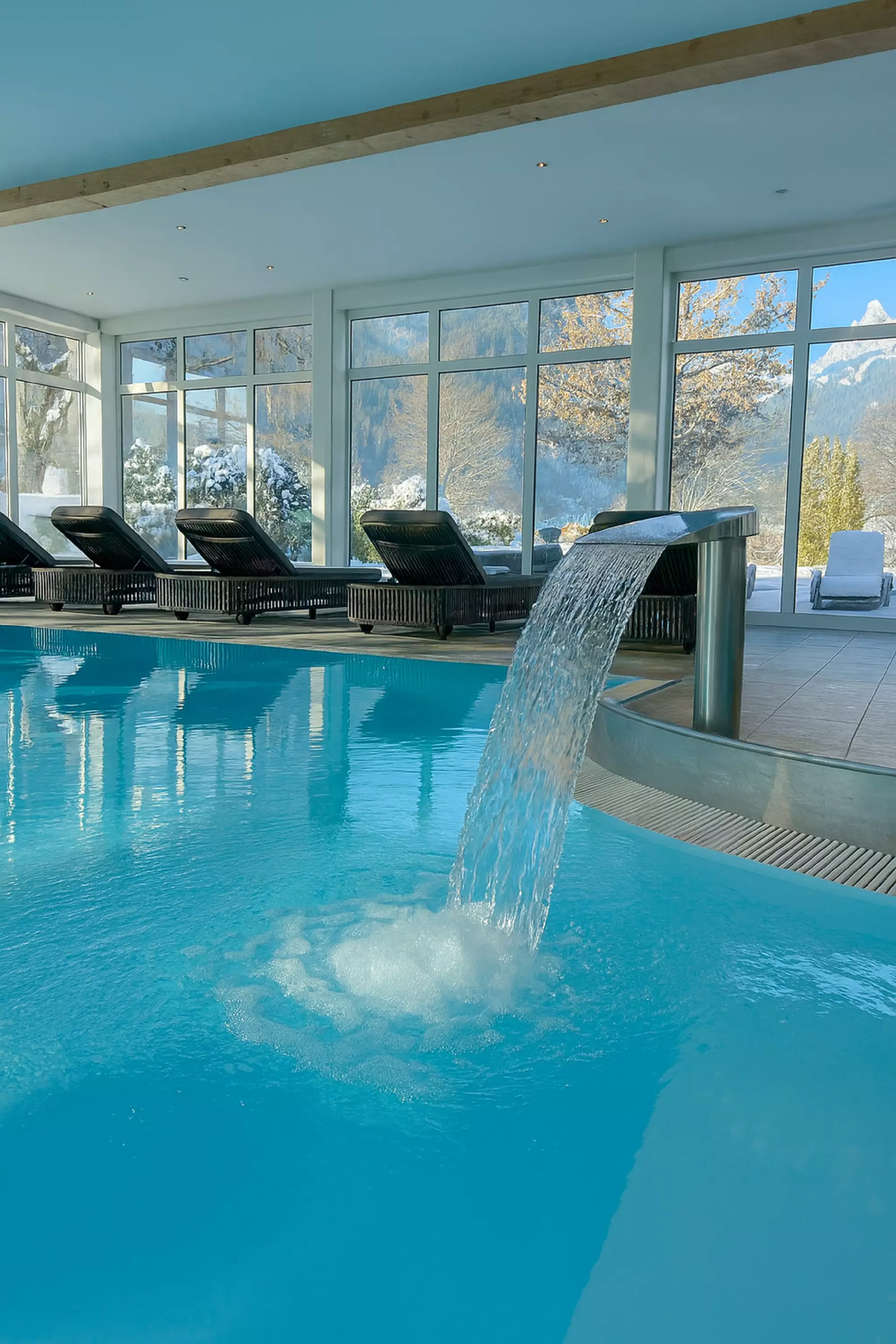 Wasserwelt in der Vitalquelle Montafon – Eintauchen