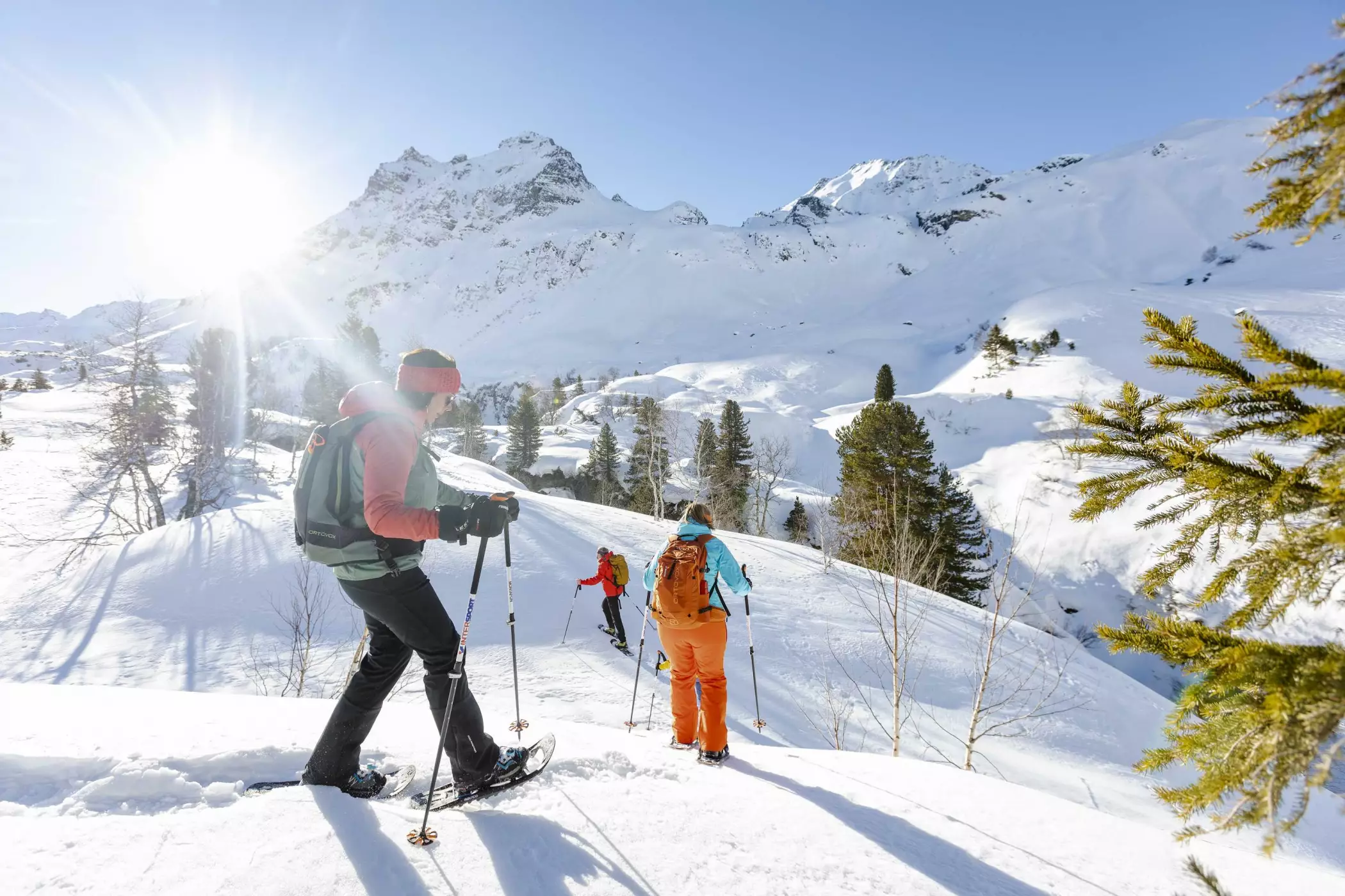 Schneeschuhwandern in Vorarlberg