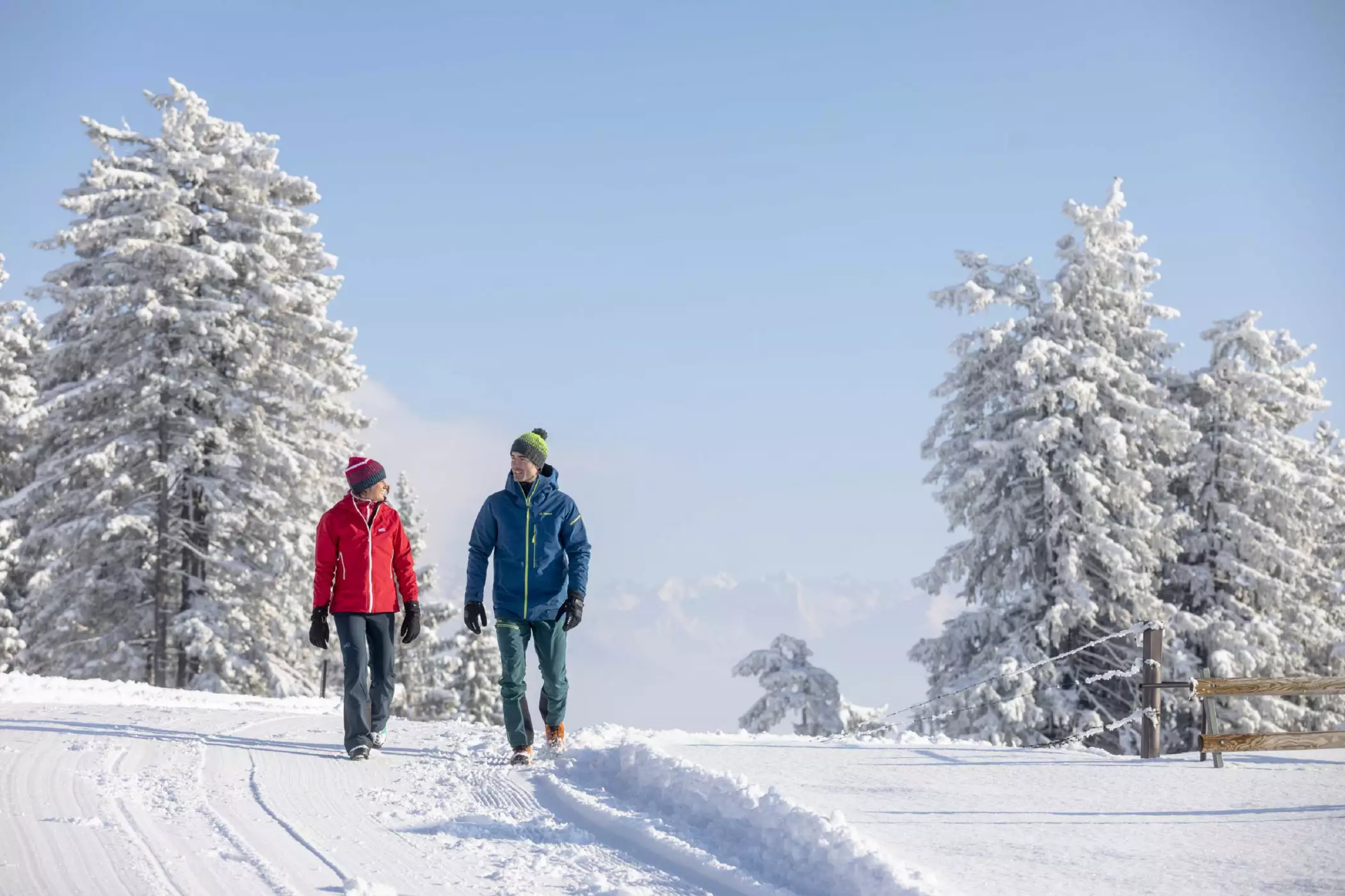 Schneeschuhwandern in Vorarlberg